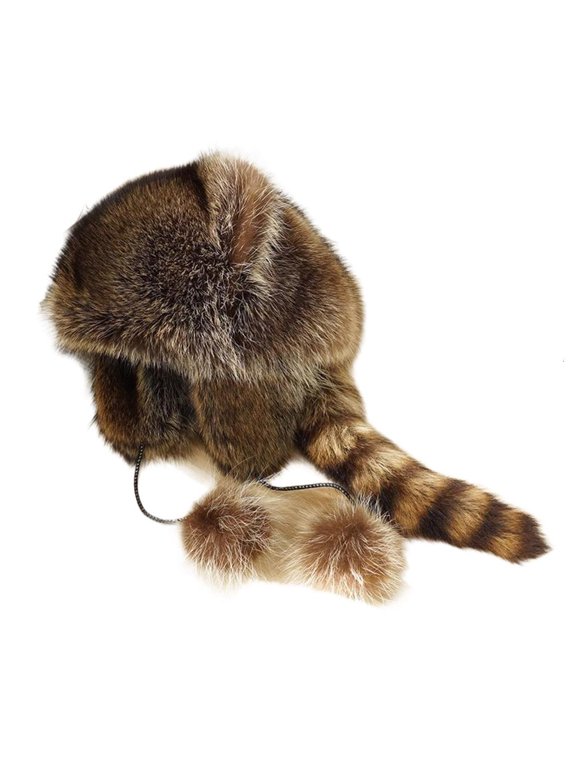 Adult Children Plush Hat Ladies Outdoor Mongolian Hat for Travel Skiing Cycling