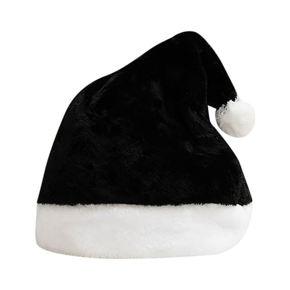 Adult Christmas Hat Plush Warm and Comfortable Hand Washable for Christmas New Year Parties