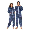 thumbnail image 1 of Adult Christmas Onesie Cosmic Nebula Adult Zipper One-Piece Pajamas Unisex Pajamas with Pockets, 1 of 6