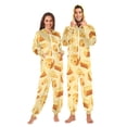 thumbnail image 1 of Adult Christmas Onesie Each with Uniq Pattern Zipper One-Piece Pajamas Unisex with Pockets, 1 of 6