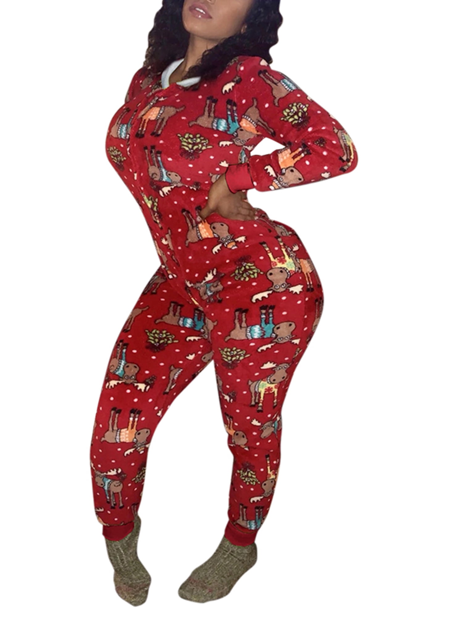 Adult christmas 2024 onesie pajamas