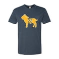 thumbnail image 1 of Adult Clark Goat 22 Deluxe Soft T-Shirt, 1 of 1