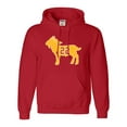 thumbnail image 1 of Adult Clark Goat 22 Sweatshirt Hoodie, 1 of 1