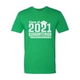thumbnail image 1 of Adult Class Of 2021 Quarantenior Funny Graduate Quarantine Deluxe T-Shirt, 1 of 1