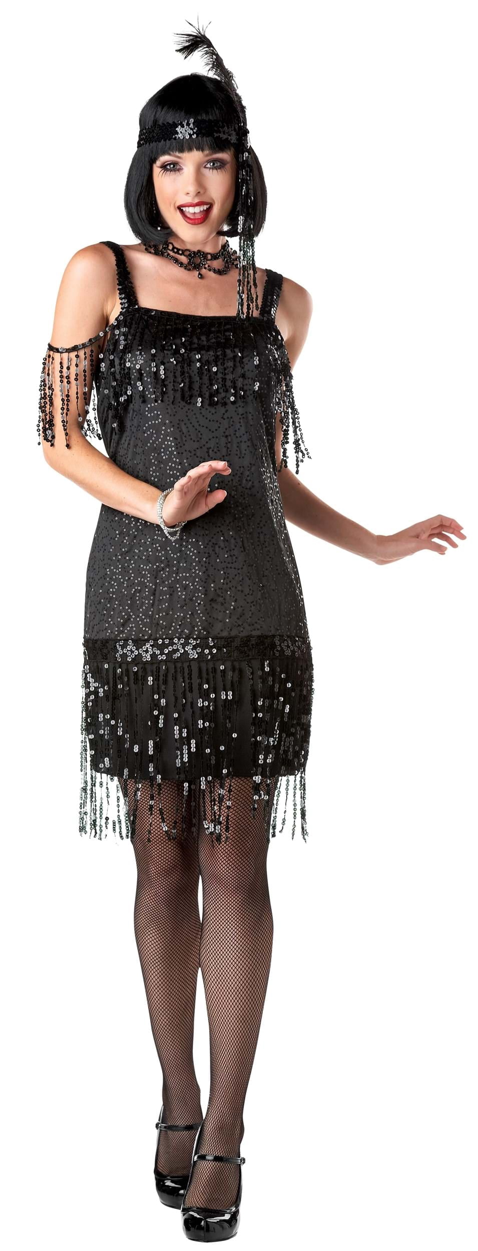 Adult Classic Flapper Costume - Walmart.com