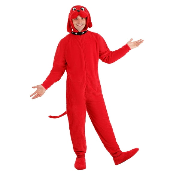 Adult Clifford the Big Red Dog Costume