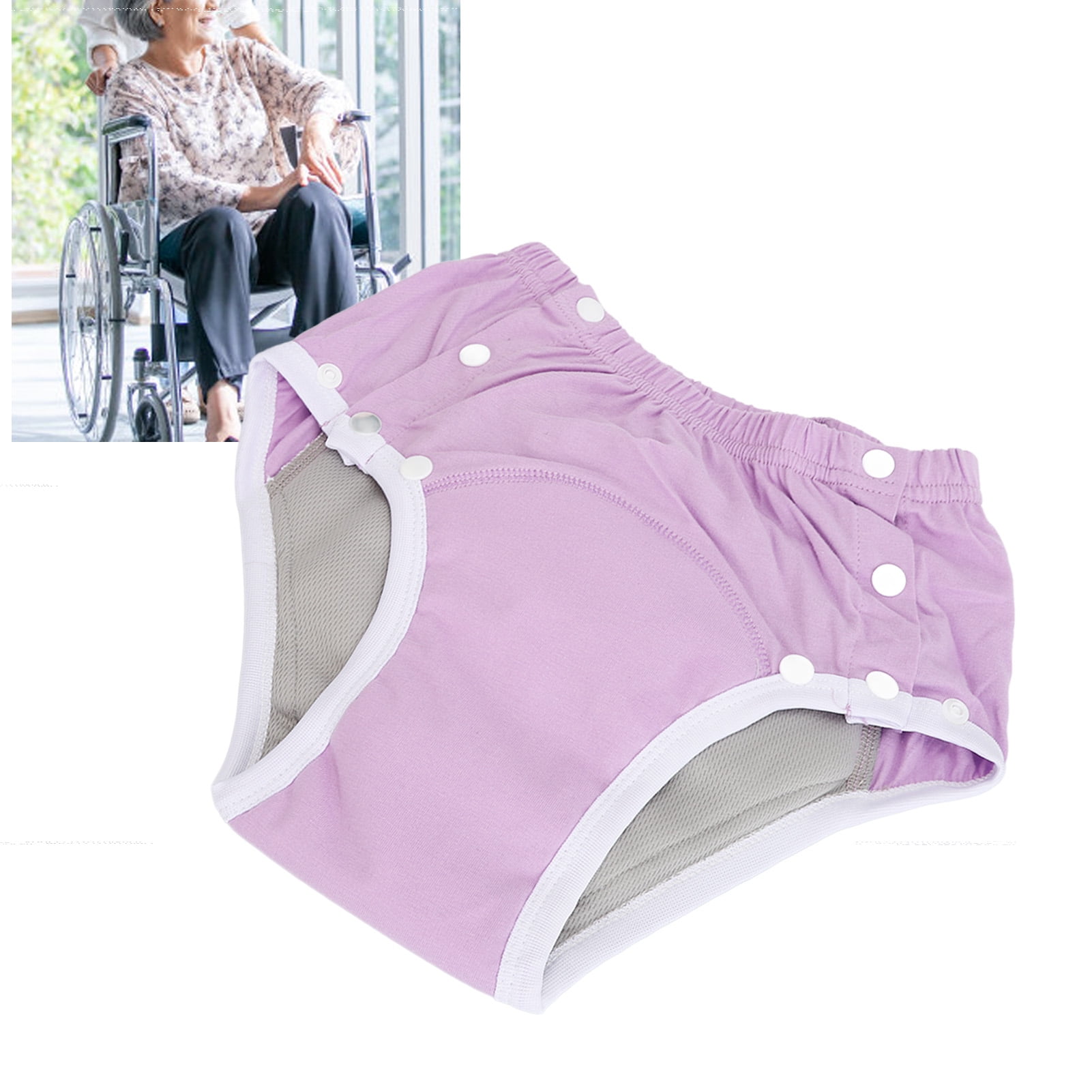 Adult Cloth , Washable Incontinence Underpants, Leakage Proof Design
