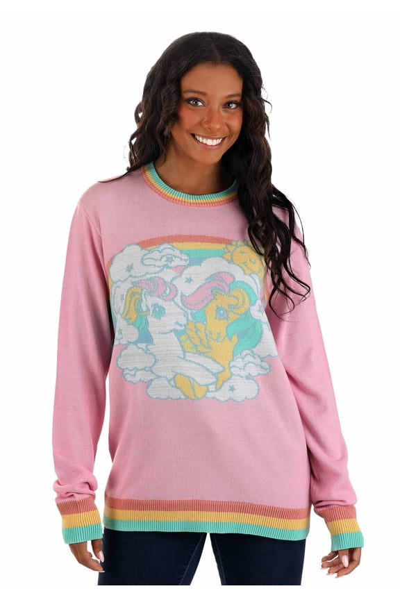 Adult Cloud Cuddling My Little Pony Sweater