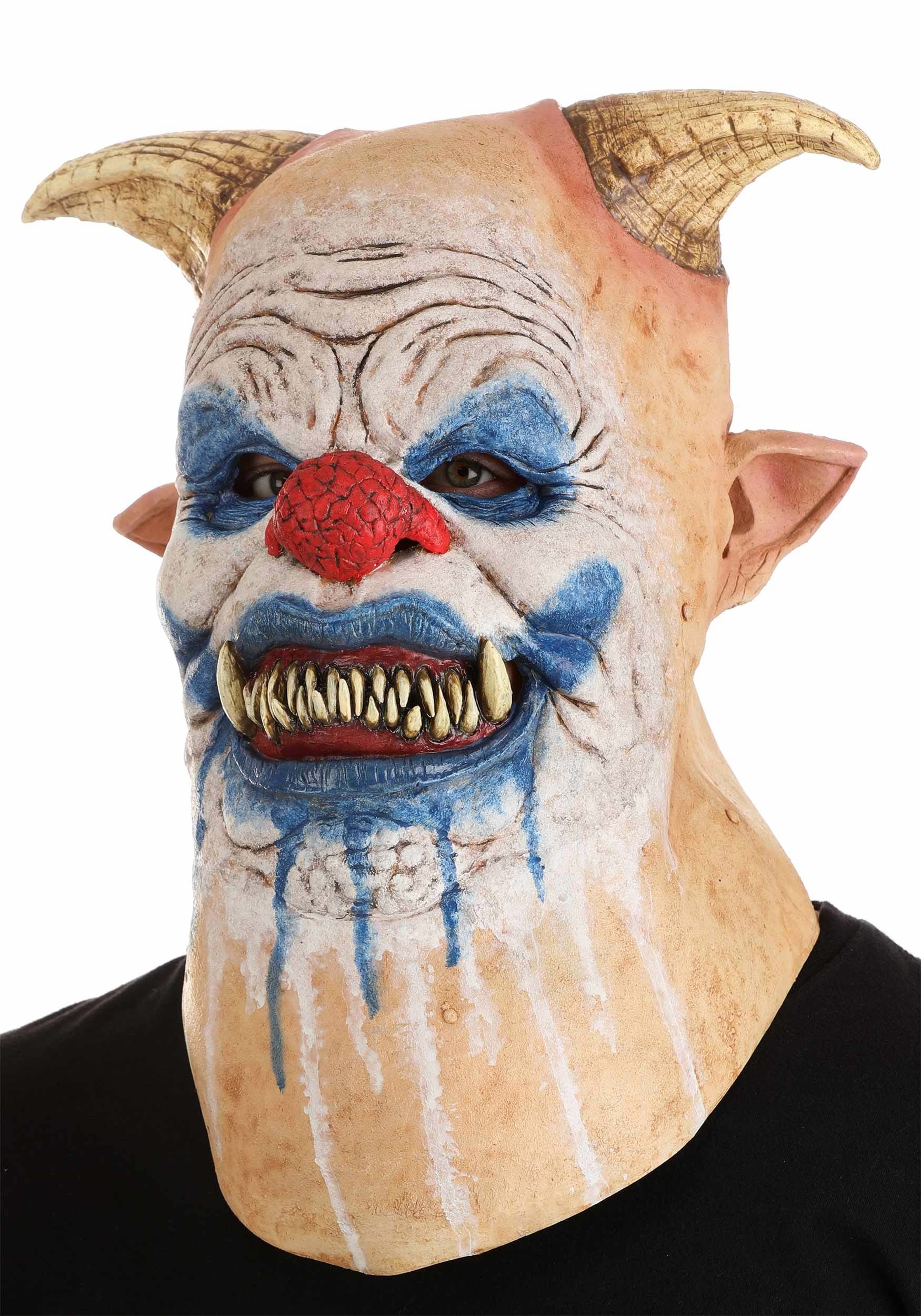Adult Clown Latex Mask - Immortal Masks - Walmart.com