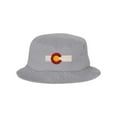 thumbnail image 1 of Adult Colorado Flag Embroidered Bucket Cap Dad Hat, 1 of 1