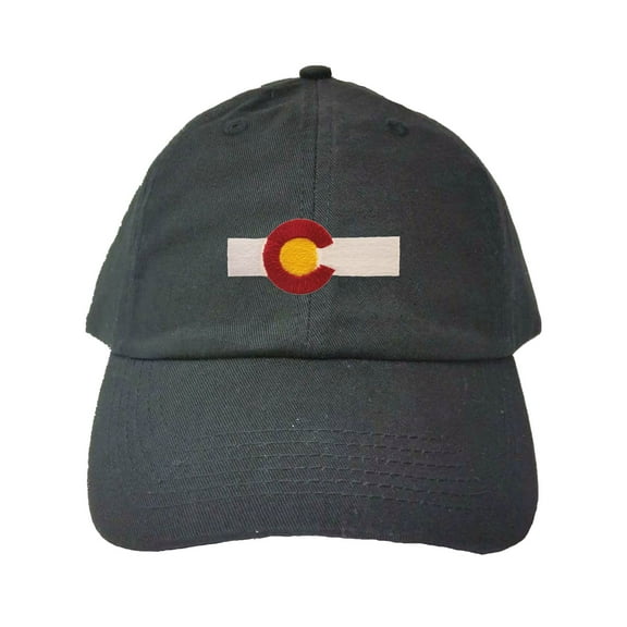 Adult Colorado Flag Embroidered Dad Hat