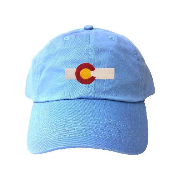 Adult Colorado Flag Embroidered Dad Hat