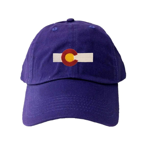 Adult Colorado Flag Embroidered Dad Hat