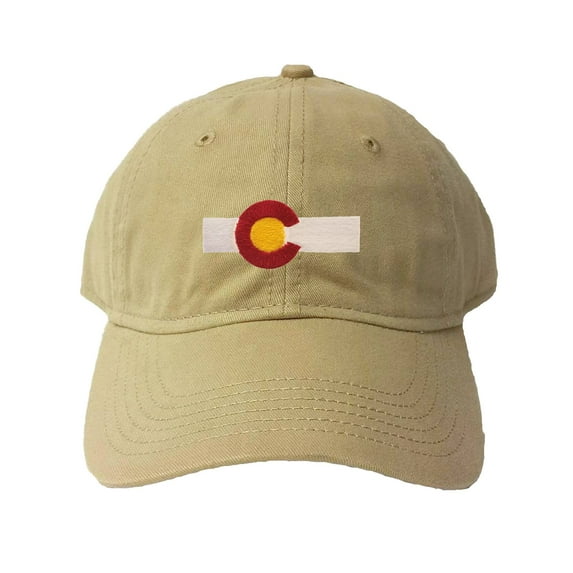 Adult Colorado Flag Embroidered Deluxe Dad Hat