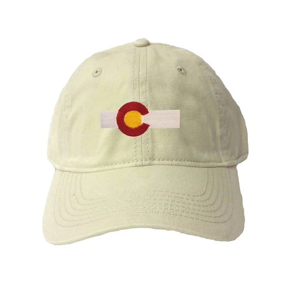 Adult Colorado Flag Embroidered Deluxe Dad Hat