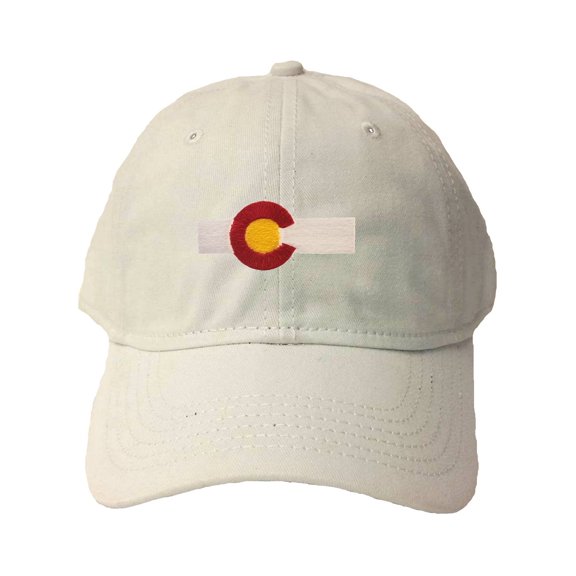 Adult Colorado Flag Embroidered Deluxe Dad Hat
