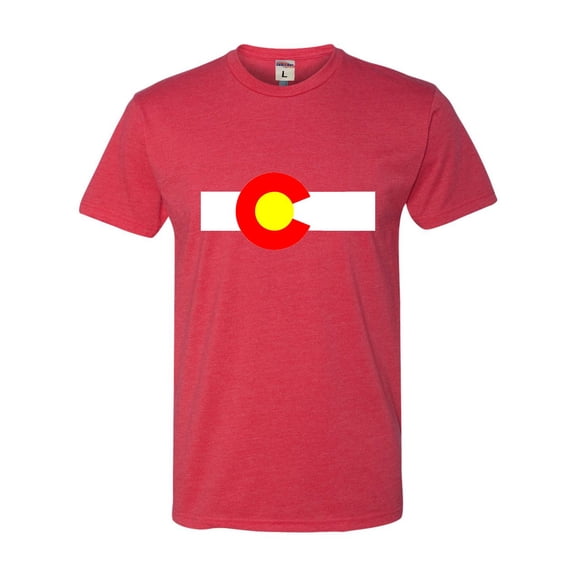 Adult Colorado State Flag Deluxe T-Shirt