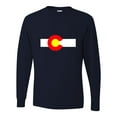 thumbnail image 1 of Adult Colorado State Flag Long Sleeve T-Shirt, 1 of 1