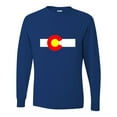 thumbnail image 1 of Adult Colorado State Flag Long Sleeve T-Shirt, 1 of 1
