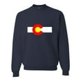 thumbnail image 1 of Adult Colorado State Flag Sweatshirt Crewneck, 1 of 1