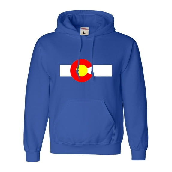 Adult Colorado State Flag Sweatshirt Hoodie