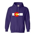 thumbnail image 1 of Adult Colorado State Flag Sweatshirt Hoodie, 1 of 1