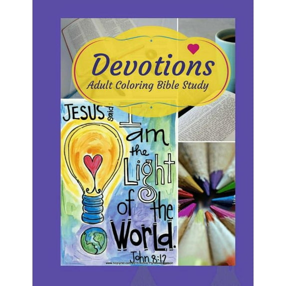 Adult Coloring Bible Study: Devotions (Paperback)