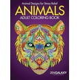 thumbnail image 1 of Adult Coloring Book: Animals: Calming Animal Designs, (Hardcover), 1 of 1