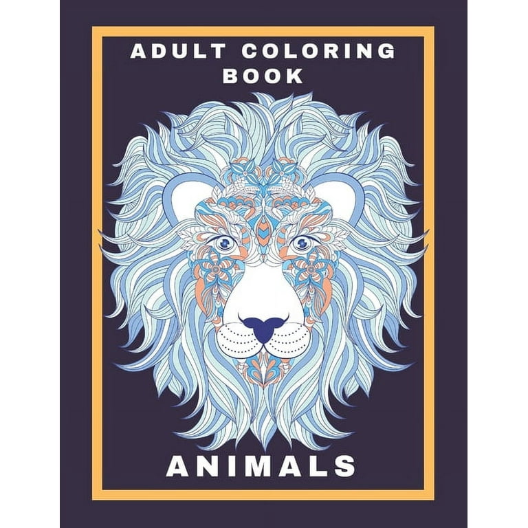 Adult Coloring Book Animals : Stress Relieving Animal Designs - Amazing  Patterns Mandala and Relaxing (Paperback)
