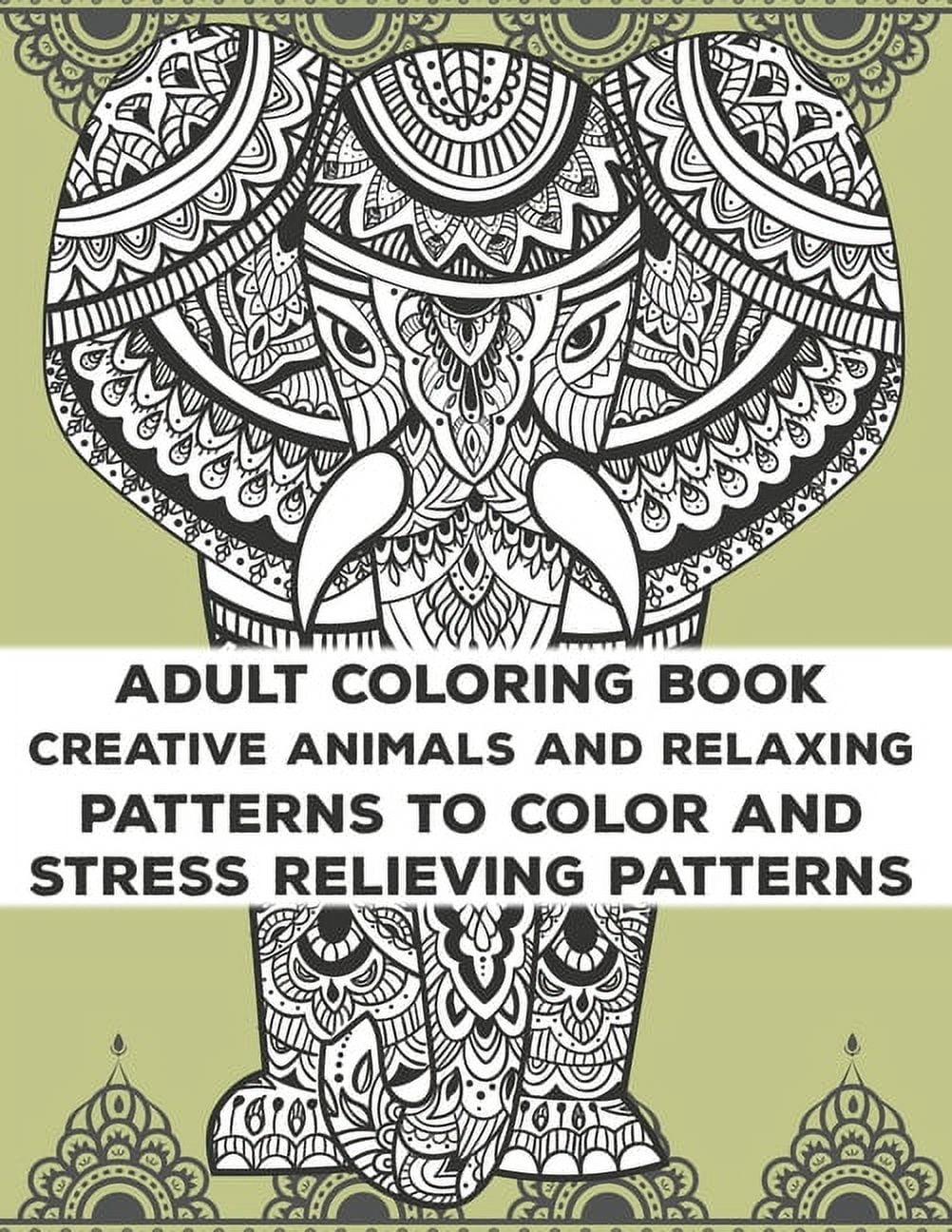 Plate Pattern Coloring Book: 30 Sress Relief Plate Pattern Designs For  Mind 9781717531995