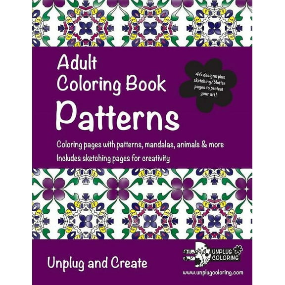 Adult Coloring Book Patterns