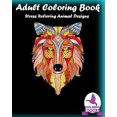 thumbnail image 1 of Adult Coloring Book : Stress Relieving Animal Designs (Paperback), 1 of 1