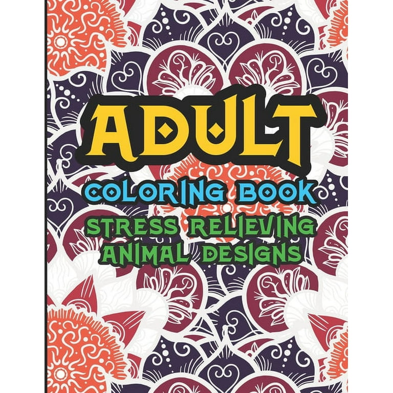 Zentangle Animal Coloring book for Adults: An Adult Coloring Book