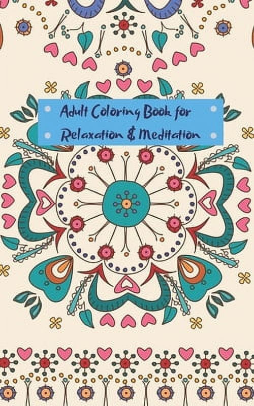 MEDITATION ADULT COLORING BOOK W/PENCILS – BIG YAAD MARKETPLACE