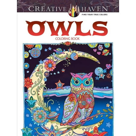 Adult Coloring Books: Animals: Creative Haven Owls Coloring Book (Paperback)