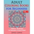 thumbnail image 1 of Adult Coloring Books for Beginners: Adult Coloring Books for Beginners, Volume 3 : Patterns - 50 Designs for Relaxation & Stress Relief (Series #3) (Paperback), 1 of 1
