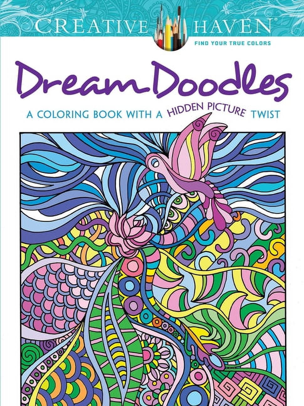 Incredibly Detailed Coloring Books For Adults Called 'Doodle