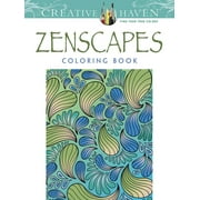 JESSICA MAZURKIEWICZ Adult Coloring Books: Calm: Creative Haven Zenscapes Coloring Book (Edition 1) (Paperback)