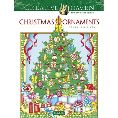 Adult Coloring Books: Christmas Creative Haven Christmas Ornaments Coloring Book, (Paperback)