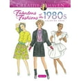 thumbnail image 1 of Adult Coloring Books: Fashion Creative Haven Fabulous Fashions of the 1980s Coloring Book, (Paperback), 1 of 2