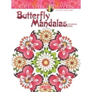 DOVER FARMS Adult Coloring Books: Mandalas Creative Haven Butterfly Mandalas Coloring Book, (Paperback)