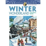 Adult Coloring Books: Seasons Creative Haven Winter Wonderland Coloring Book, (Paperback)