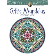 Adult Coloring: Creative Haven Celtic Mandalas Coloring Book (Paperback)