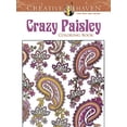 thumbnail image 1 of Pre-Owned Creative Haven Crazy Paisley Coloring Book (Paperback) 0486490866 9780486490861, 1 of 1