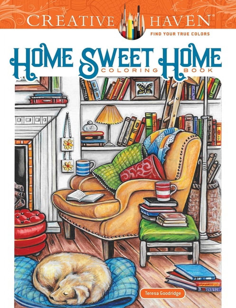 Coloriage Adulte: Design Home Book