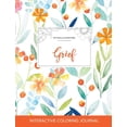 thumbnail image 1 of Adult Coloring Journal: Grief (Mythical Illustrations, Springtime Floral) (Paperback), 1 of 1