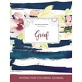 thumbnail image 1 of Adult Coloring Journal: Grief (Sea Life Illustrations, Nautical Floral) (Paperback), 1 of 1