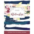 thumbnail image 1 of Adult Coloring Journal: Relationships (Pet Illustrations, Nautical Floral), 1 of 1