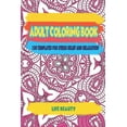 thumbnail image 1 of Adult Coloring book: 100 templates for stress relief and relaxation (Paperback), 1 of 1