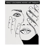 Adult Colouring Books Art Therapy Anti-Stress Art Therapy For Busy People Sketch Coloring Book Paperback